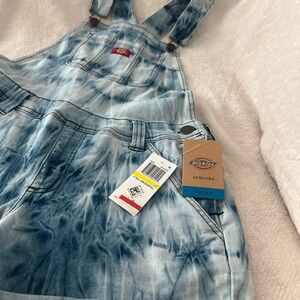 Dickies Blue Tie-Dye Shorts Junior Girls’